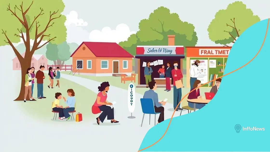 Impact of initiatives on local communities