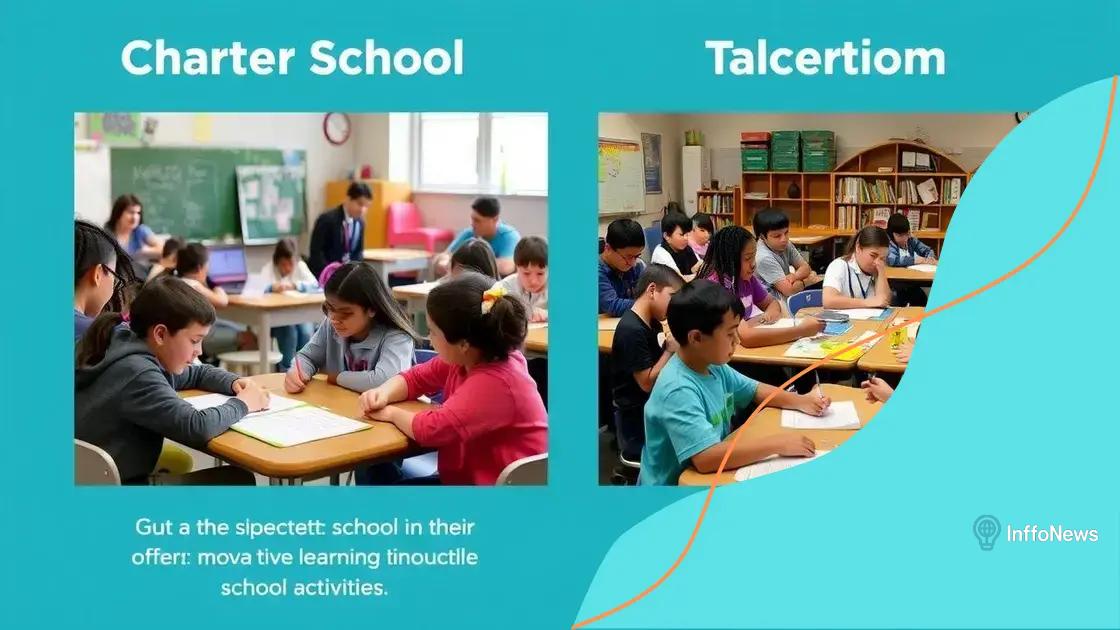 Comparative performance: charter vs. traditional schools
