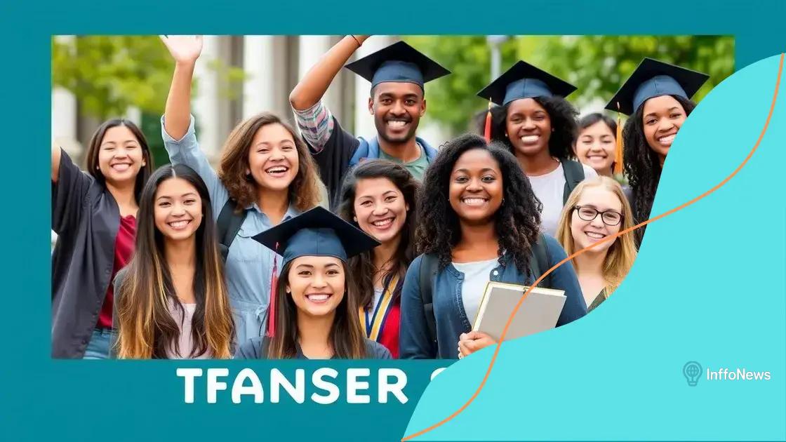 Success stories of transfer students