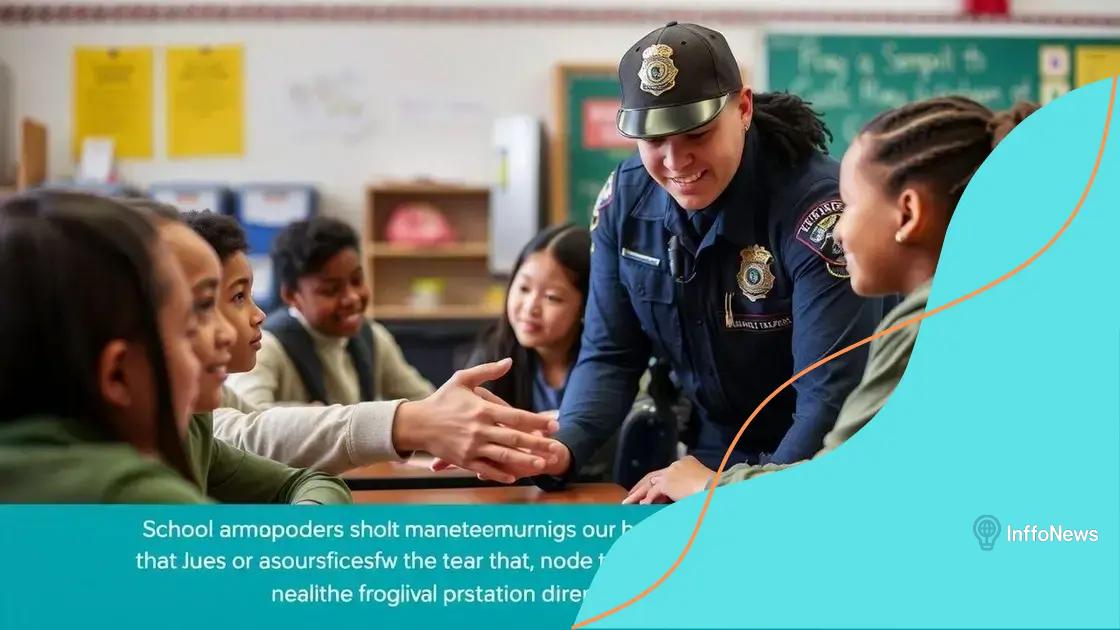How resource officers foster positive relationships