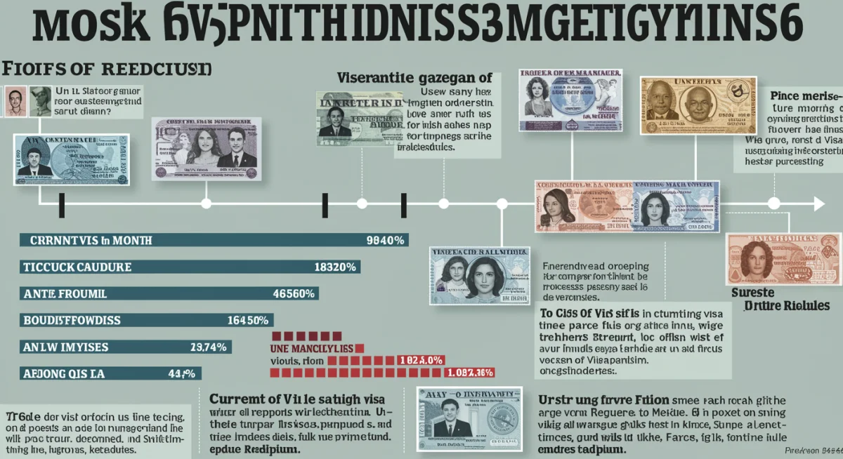 Infographic illustrating reduced visa processing times due to new bipartisan legislation